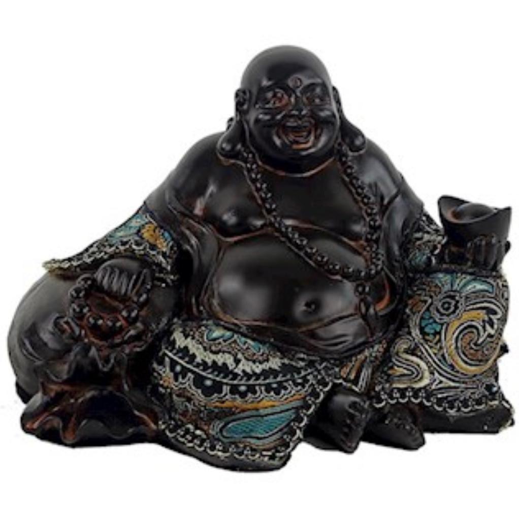 Statueta Budha - fericire & prosperitate - imagine 3