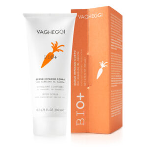 Body scrub cu esenta de morcovi BIO+