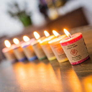 Pachet lumanari chakra votive